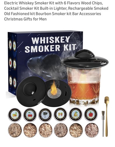 Electric whiskey smoker - electric,