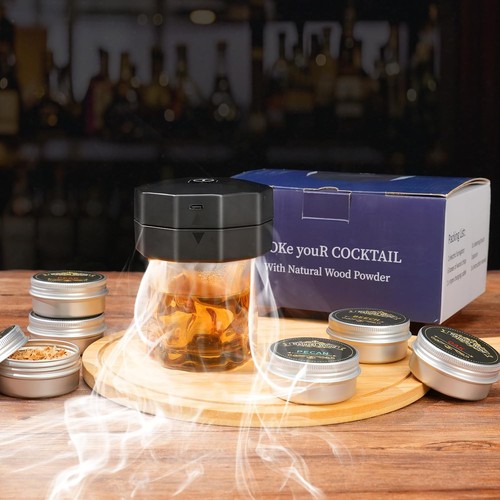 Electric cocktail smoker kit - electric,